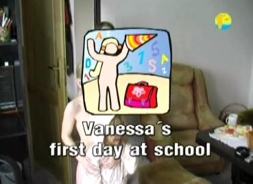 Vanessa's first day at school